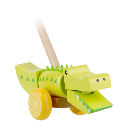 Crocodile Wooden Push Along Toy
