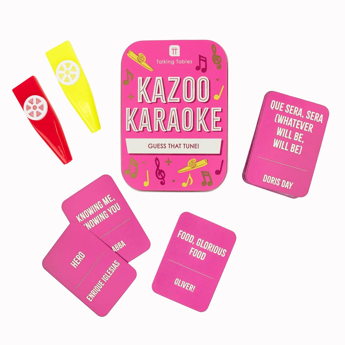 Karaoke Tin Game | Music Trivia | Portable Game |