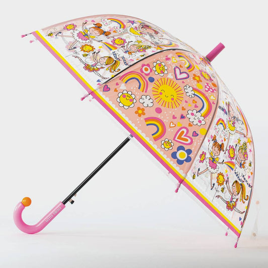 Fairy Ballerina & Rainbow Children's Umbrella – Cute & Colourful Kids' Brolly