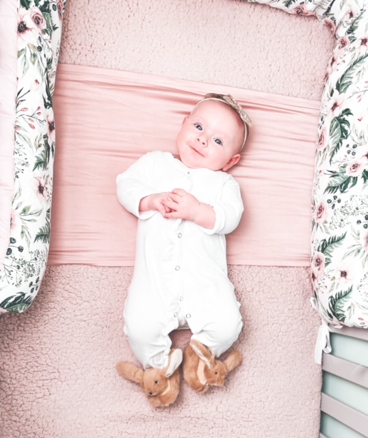 Bunny Baby Soft Slippers – Brown, 0-6 Months