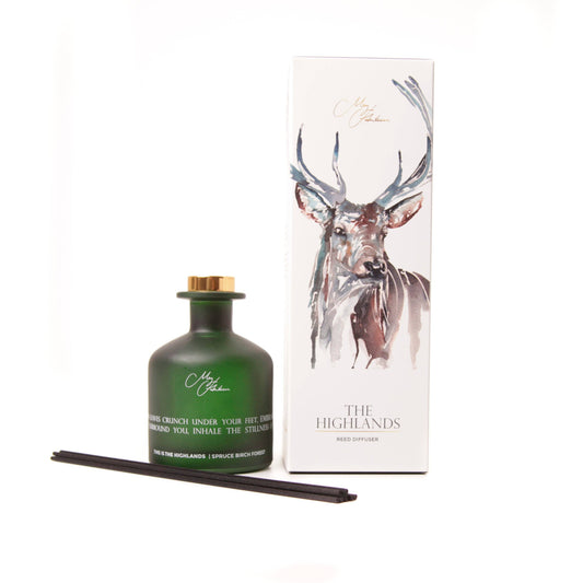 'The Highlands' Stag Design Reed Diffuser