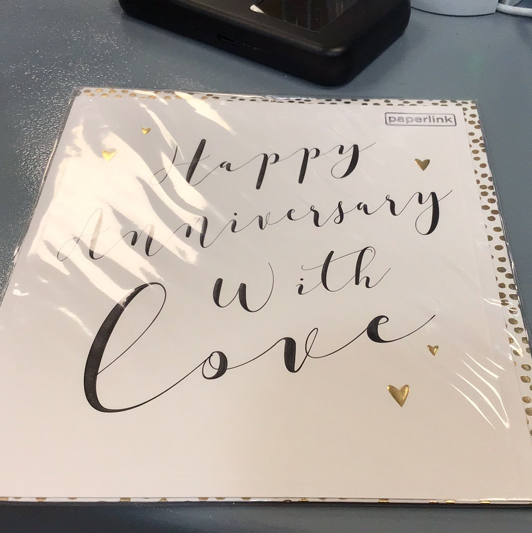 Our Anniversary card-Paperlink