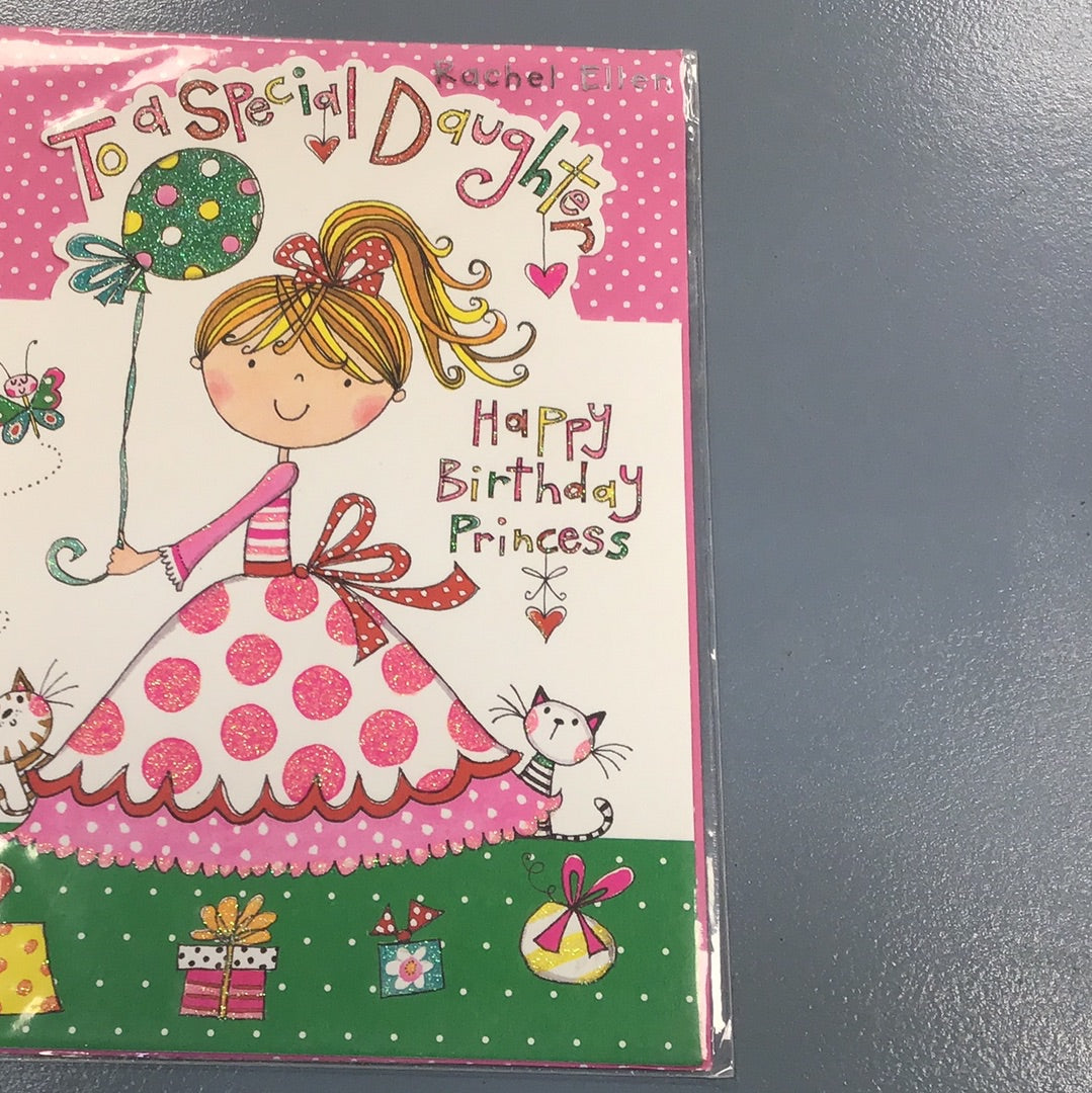 Daughter Birthday Card - Rachel Ellen