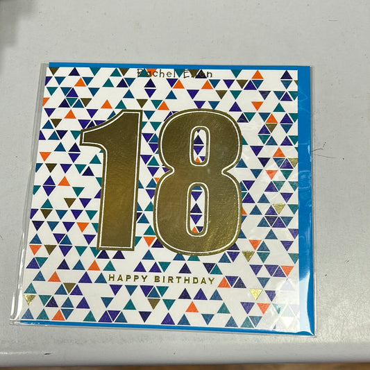 18th Birthday Card
