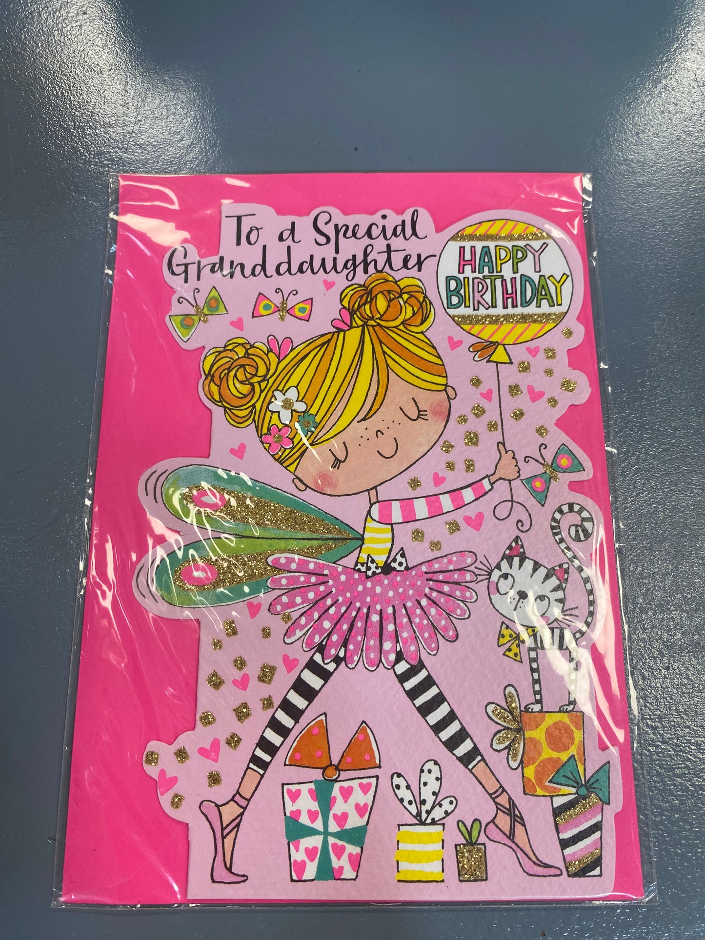Granddaughter card Rachel Ellen