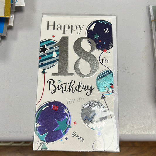 18th Birthday Card