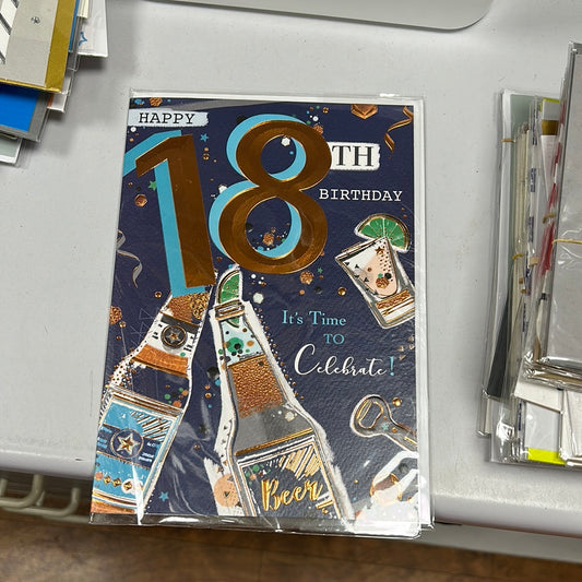 18th Birthday Card
