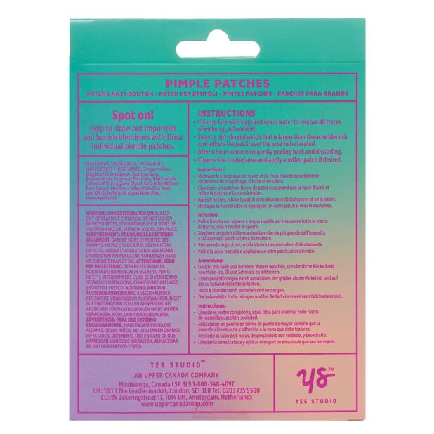 Yes Studio ‘No Bad Days’ Pack of 24 Pimple Patches