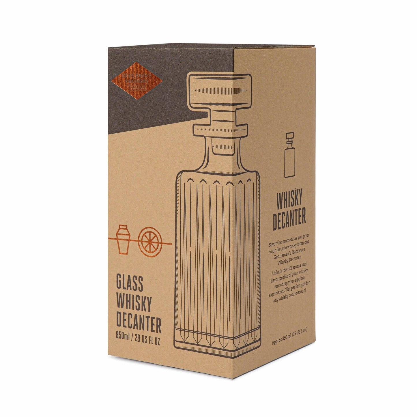 Gentlemen's Hardware Whisky Decanter