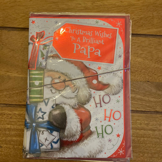 Papa Christmas Card - CC