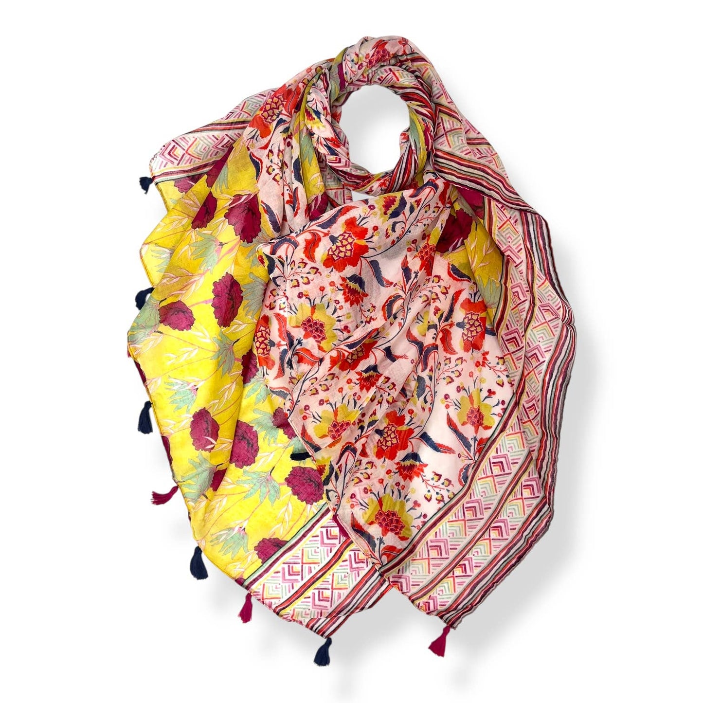 Botanic print scarf