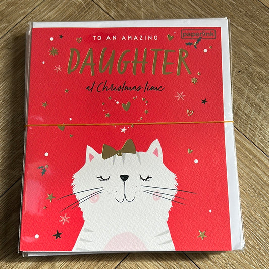 Daughter Christmas Card - Paperlink