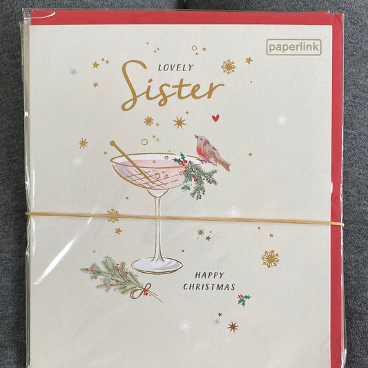 Sister Christmas Card - Paperlink