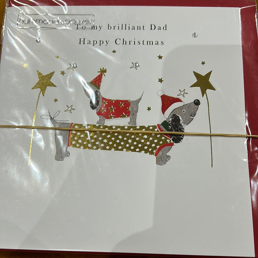 Dad Christmas Card - H&G