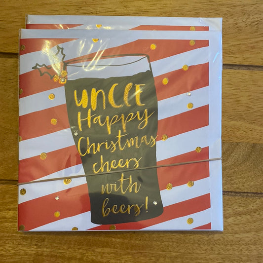 Uncle Christmas Card - Hammond Gower