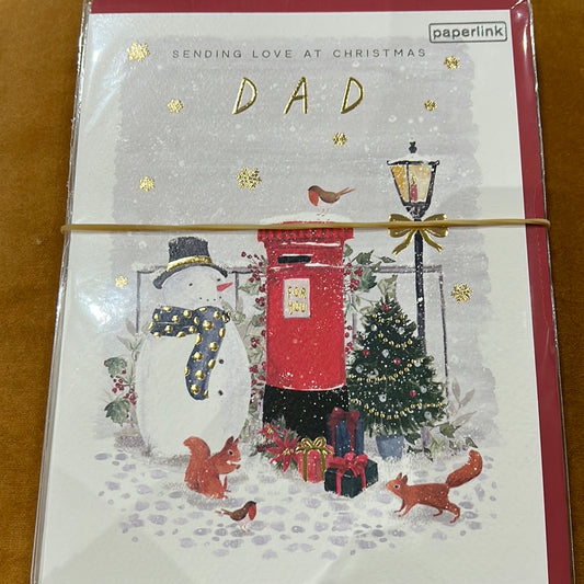 Dad Christmas Card - Paperlink