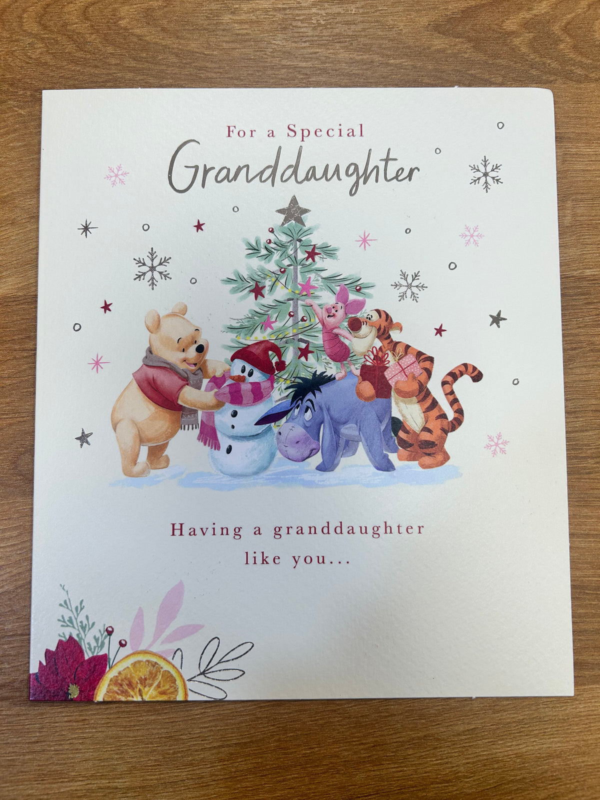 Granddaughter Christmas Card