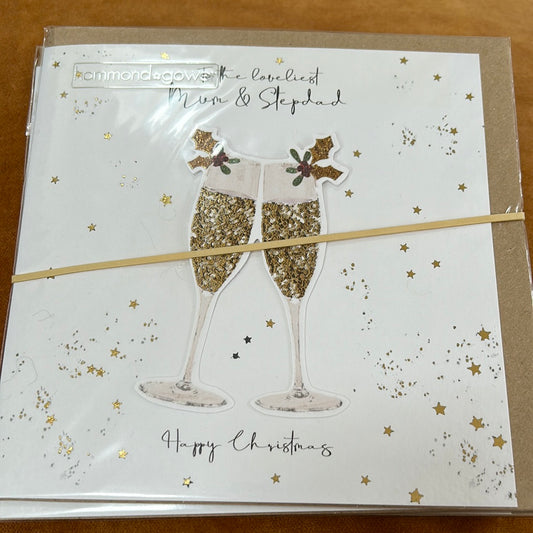 Mum & Step-Dad Christmas Card - HG