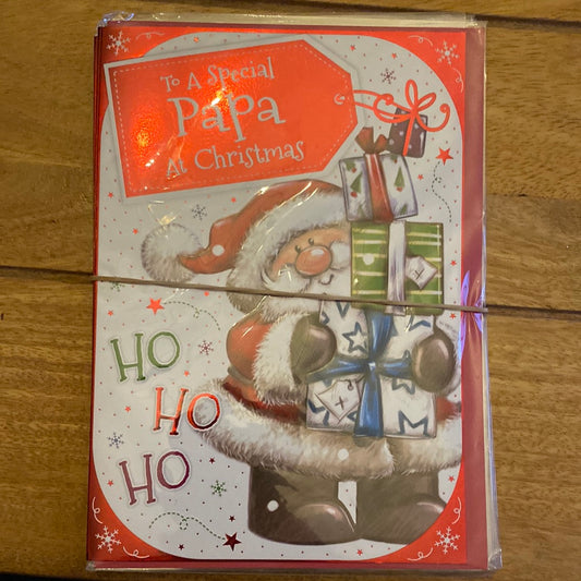 Papa Christmas Card - CC