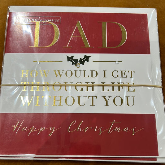 Dad Christmas Card - H&G