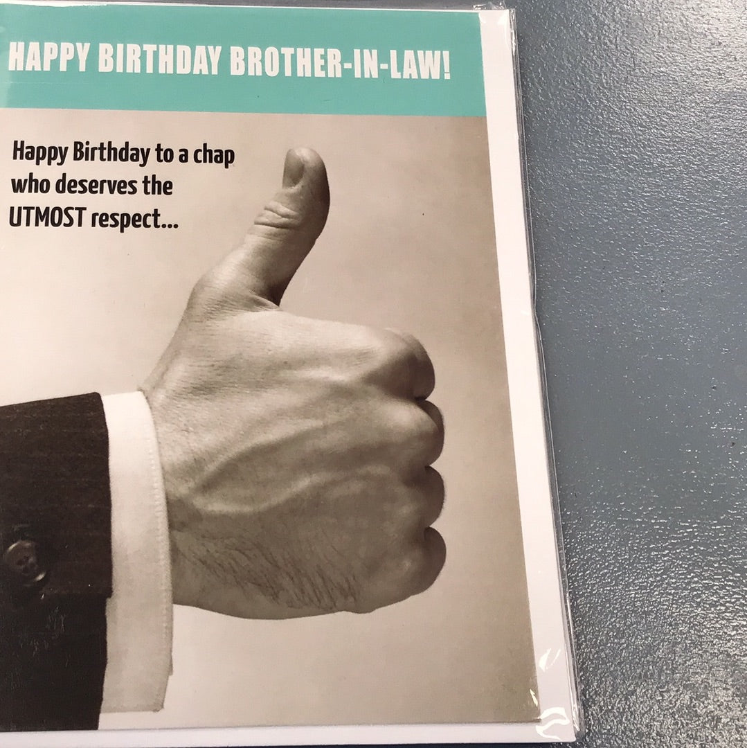 Brother in Law Birthday Card - Paperlink
