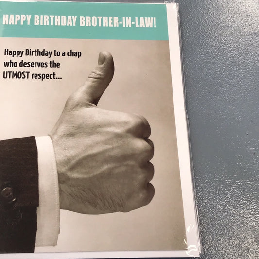 Brother in Law Birthday Card - Paperlink