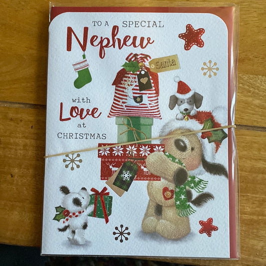 Nephew Christmas Card - Jonny Javelin