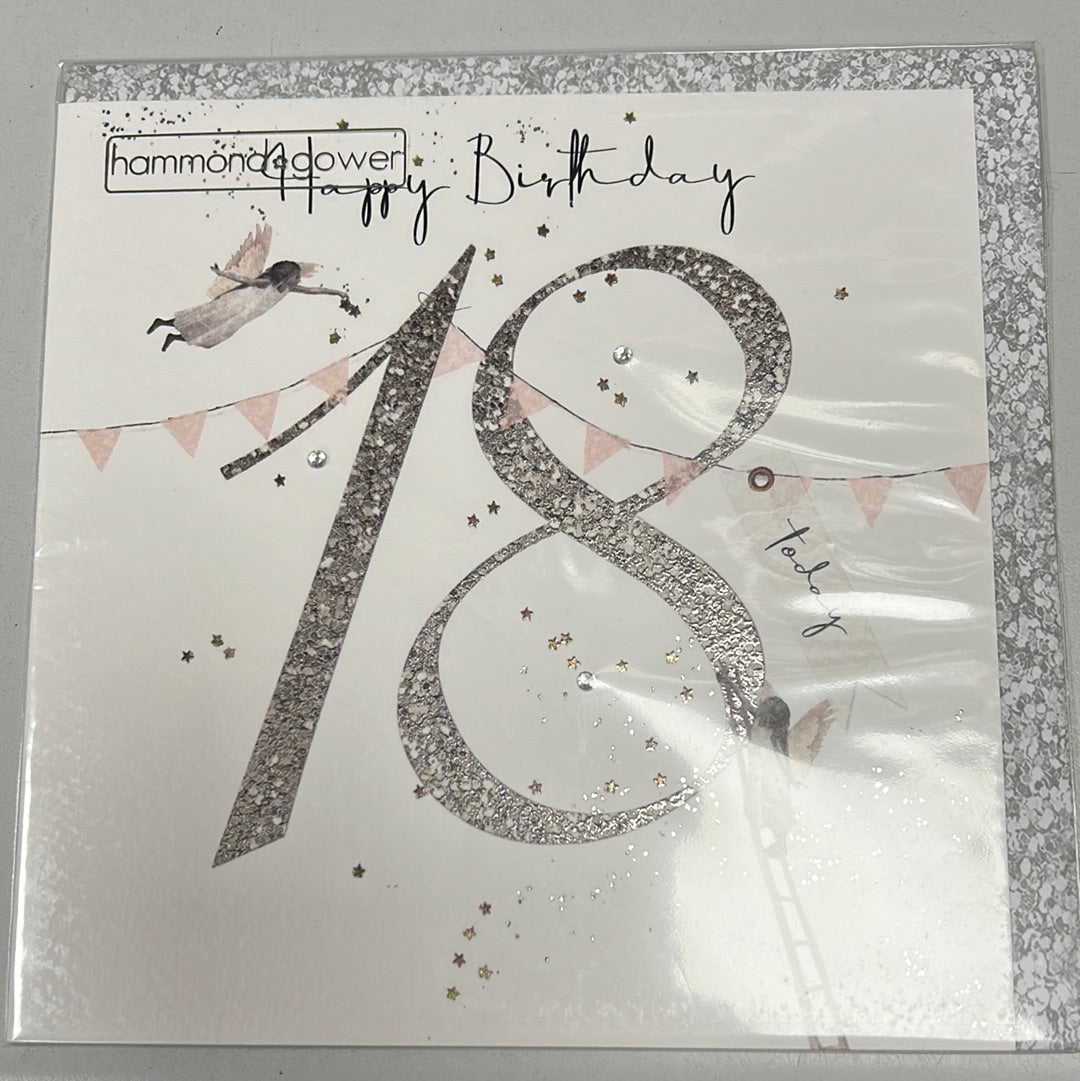 18 birthday card - HG