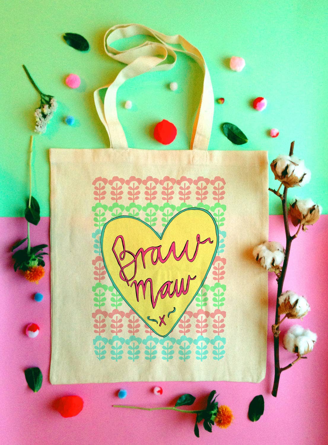 BRAW MAW Tote Bag