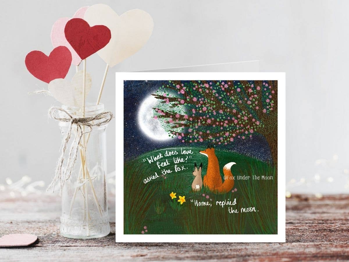"Home" Relationship & New Home Card by Fox Under The Moon