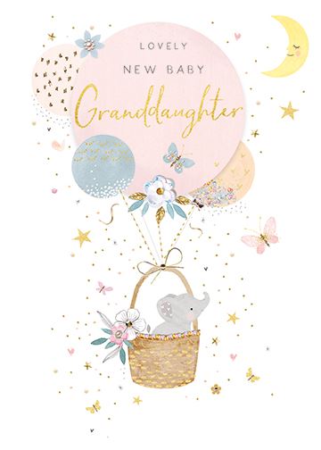 Granddaughter Baby Card - Paperlink