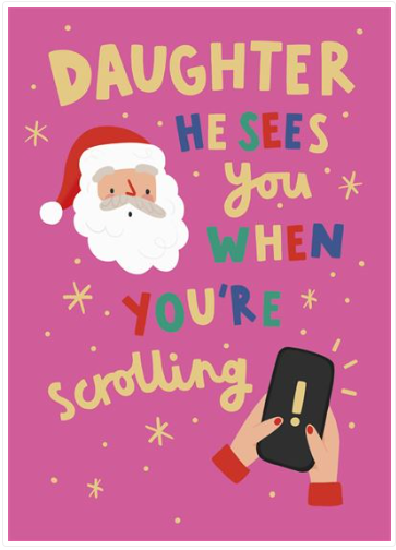 Daughter Christmas Card