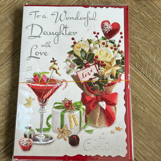 Daughter Christmas Card - Javelin