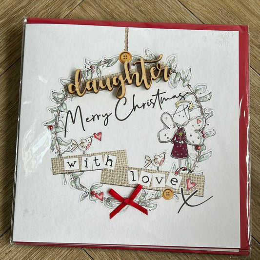 Daughter Christmas Card - Tracey Russell
