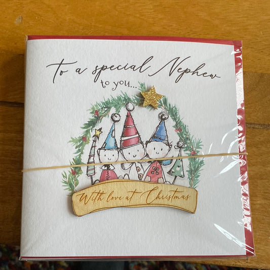 Nephew Christmas Card - Tracey Russell