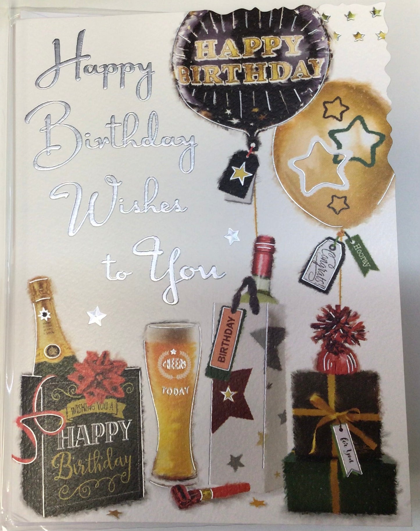 Male Birthday Card - Jonny Javelin