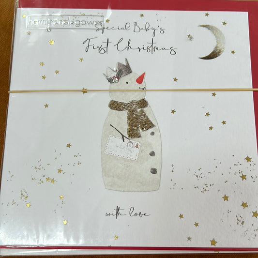 1st Christmas Card - H&G