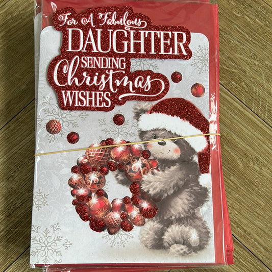 Daughter Christmas Card - CC
