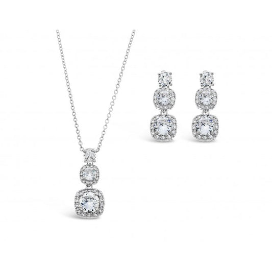 Park Lane Crystal Drop Earring & Necklace Set