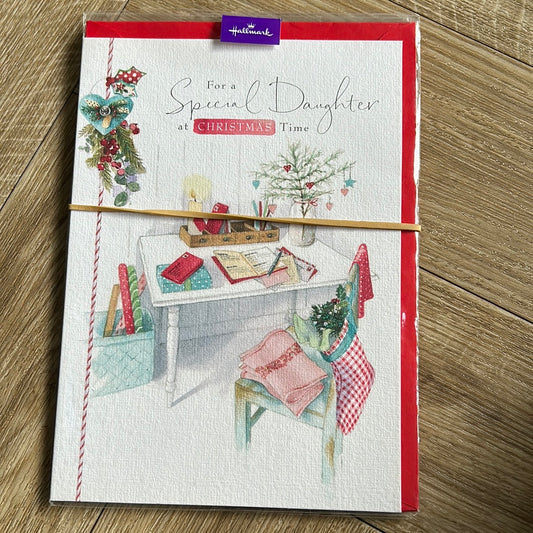 Daughter Christmas Card - Hallmark