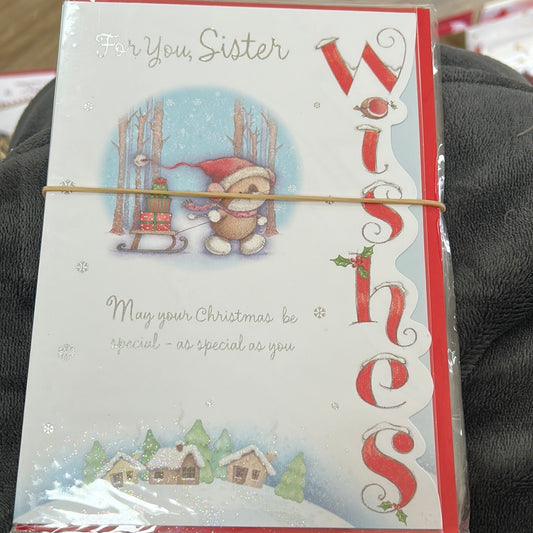 Sister Christmas Card - CC