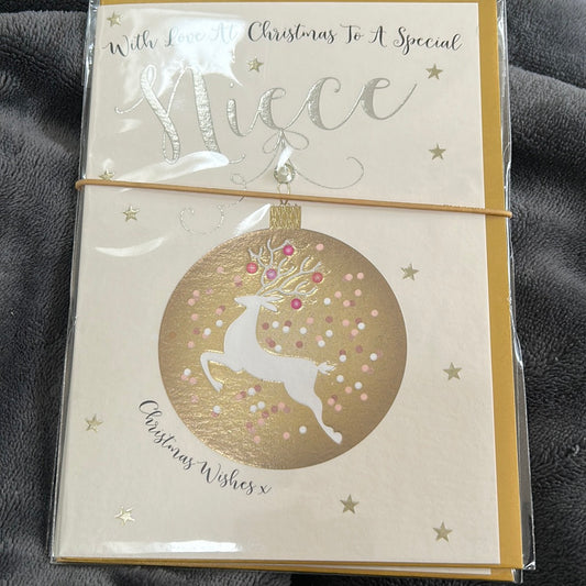 Niece Christmas Card - WJB