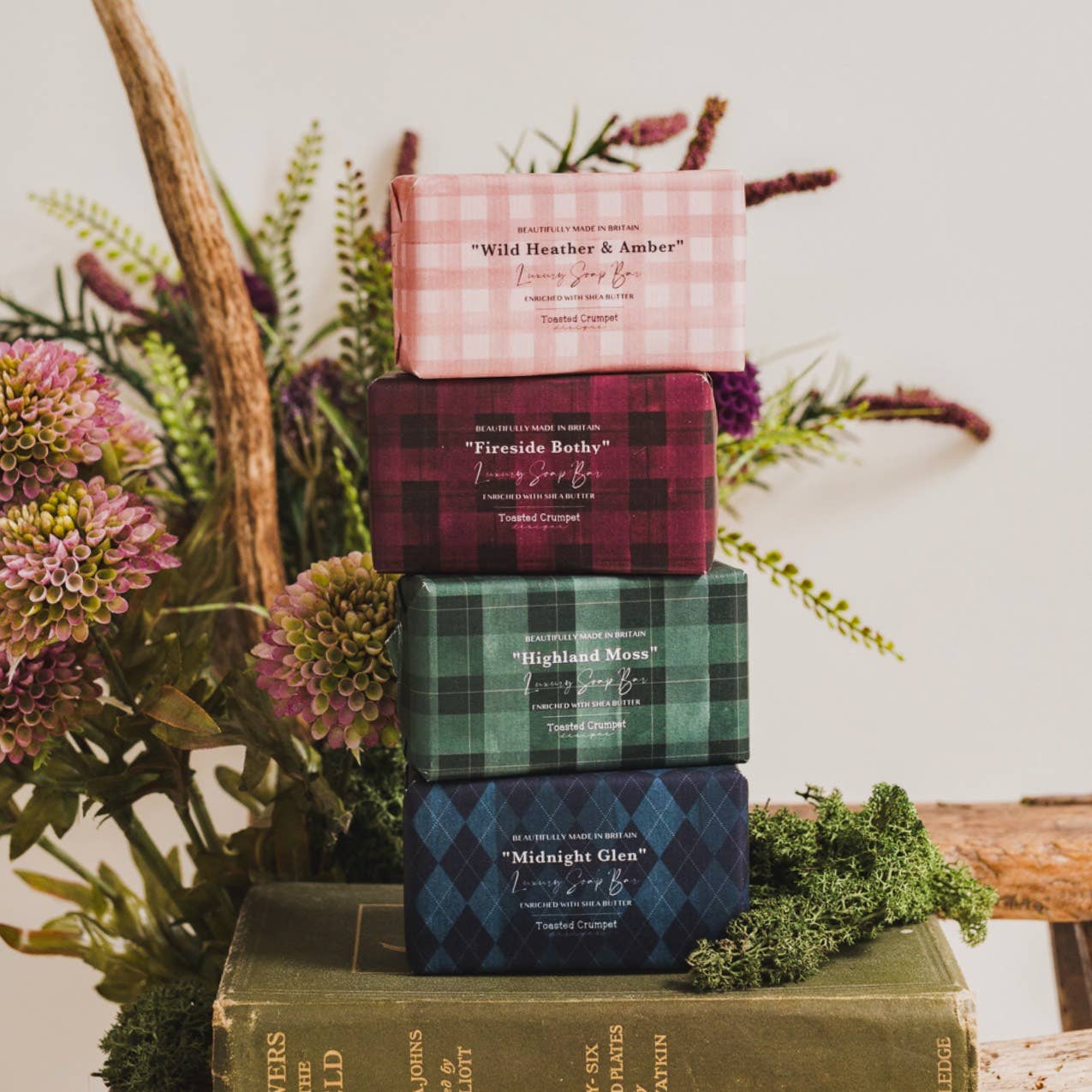 Wild Heather & Amber Soap