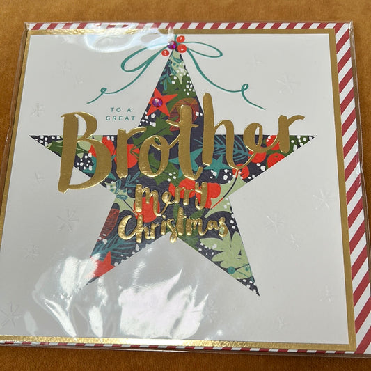 Brother Christmas Card - Rachel Ellen