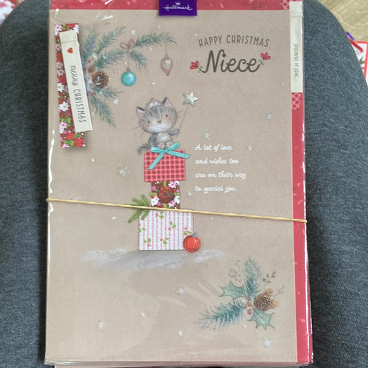 Niece Christmas Card - Hallmark