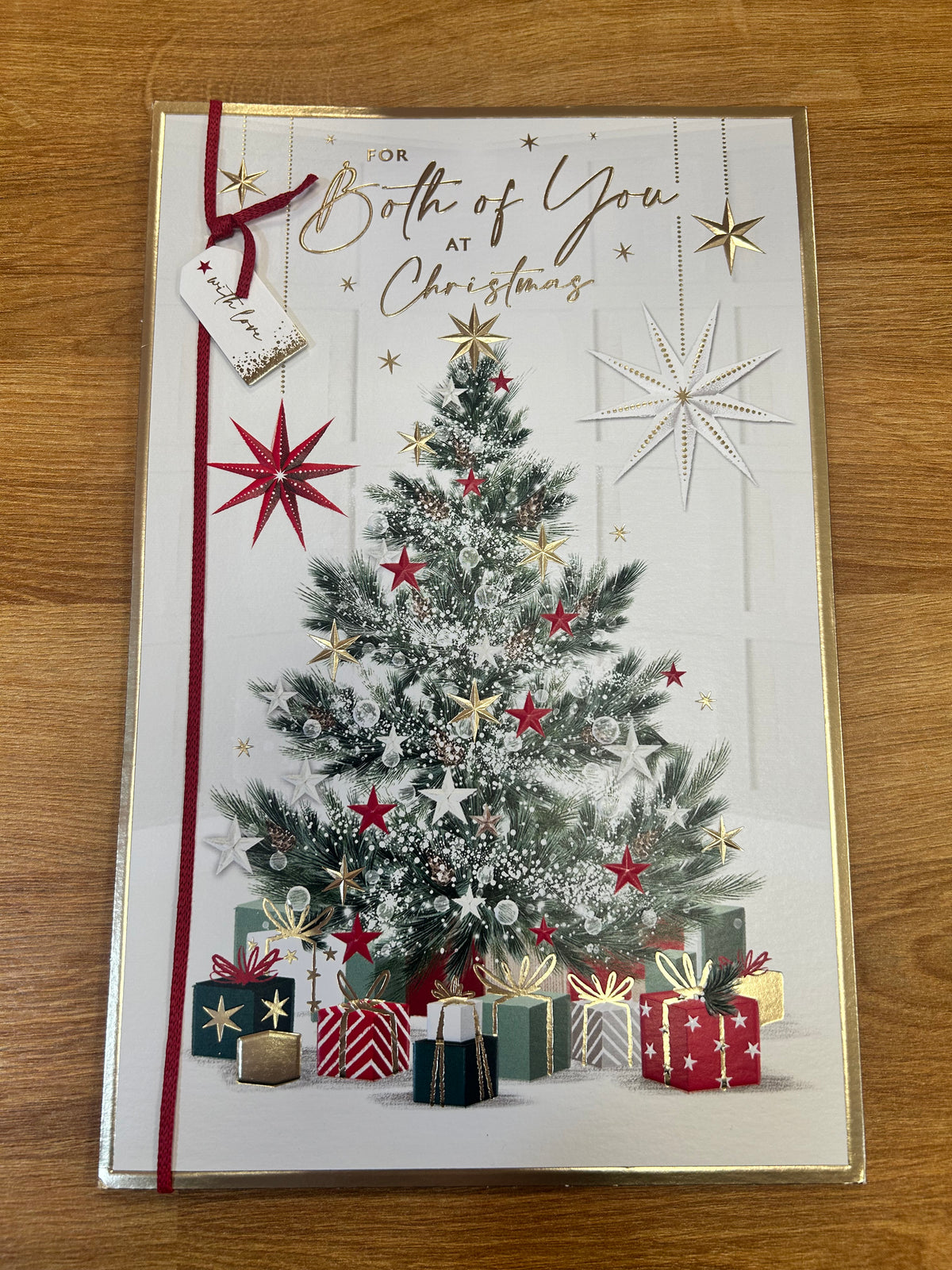 To Both Of You Christmas Card