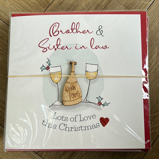 Brother & SIL Christmas Card - Tracey Russell