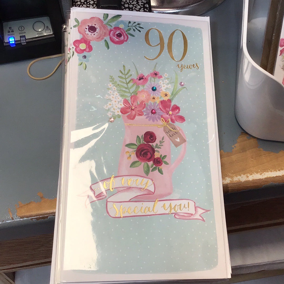 90th Birthday Card - Hallmark