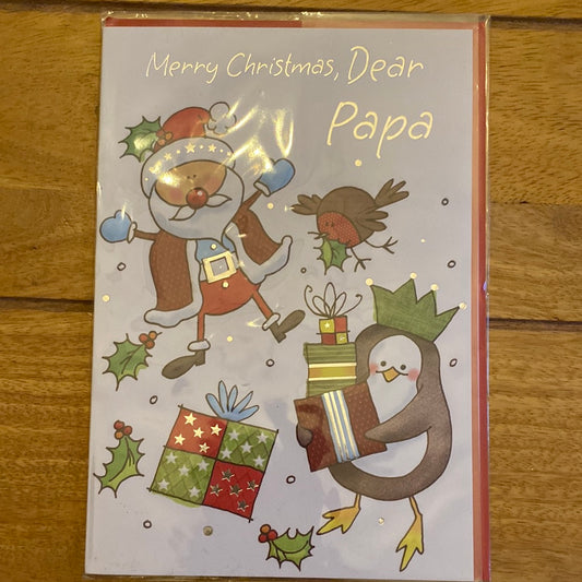 Papa Christmas Card - CC