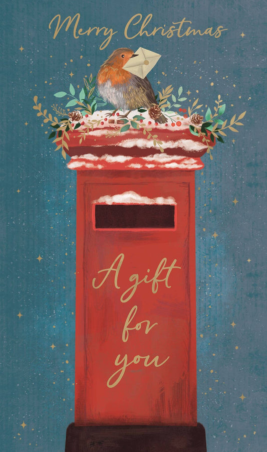 PillarBox&Robin-Christmas Card-Money Wallets - Second Nature